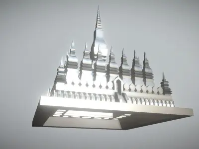  lamp - PhaThatLuang - laos - v1 3D print model