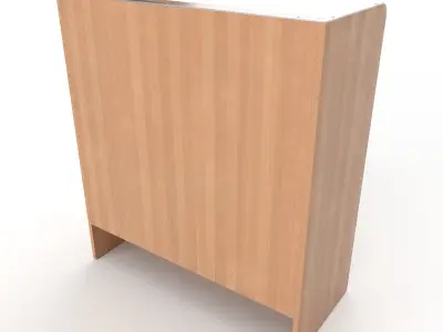 commode 22 Low-poly 3D model