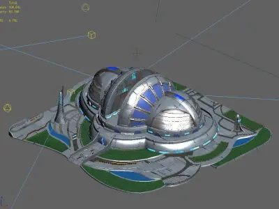 Crystal Palace - Flea Market 21 3D model