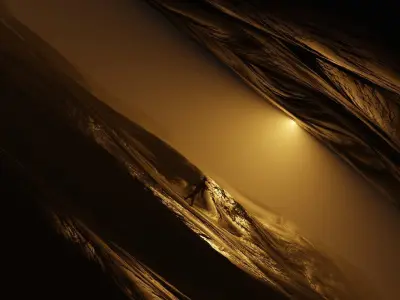 SCI FI CAVE MODEL 3D model