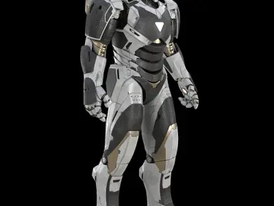 3D Iron man Marvel Avengers Mark 39 Gemini model 3D model