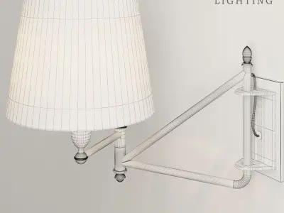 Paulo Small Bracket Light 3D model