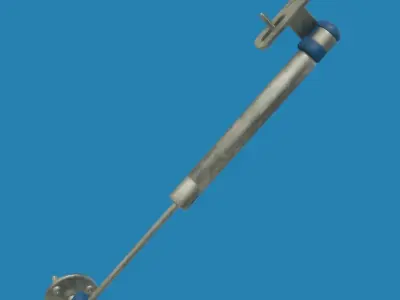 Hydraulic Piston 01 3D model