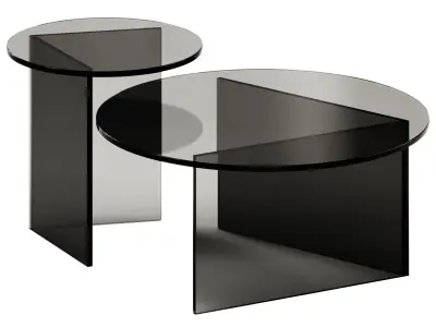 Pond Side tables by Friends and Founders 3D model