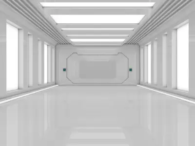 Sci Fi Corridor 3D model