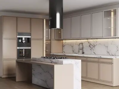 Kitchen 026 3D model