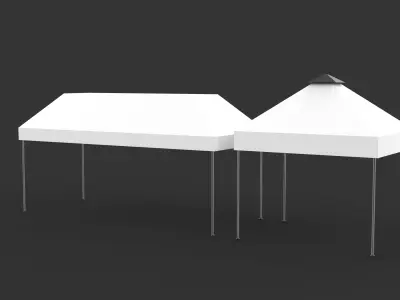 tent model 3D model