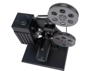 Film Projector 3D model