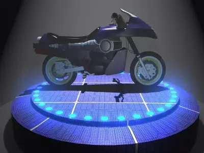 Street Hawk 3D model