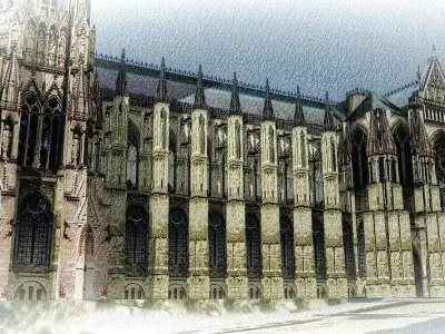 Catedral de Reims 3D model