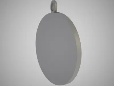 Sun Pendant 3D print model