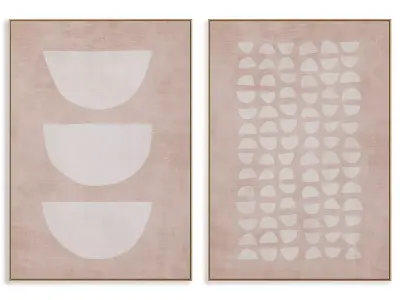 Abstract Painting Frame set 3D model 397