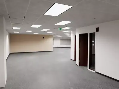 Backrooms Office Liminal Space 3D model