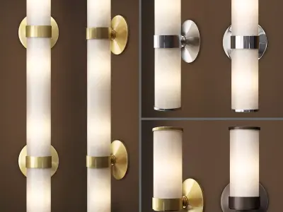 RH SUTTON SCONCE COLLECTION 3D model