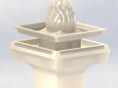 3D Printed National Monument of Indonesia Free 3D print model
