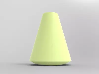Kuq Vase Low-poly 3D model