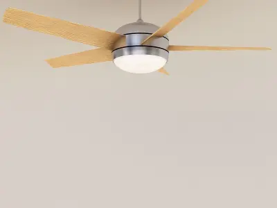 Fan 002 modern dinner 3D model