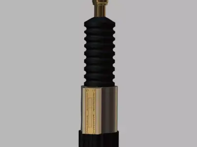 Obi Wan Kenobi Lightsaber 3D print model