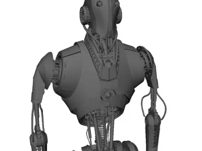 Robot Droid 3D model