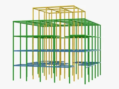 Jungle labyrinth 3D model