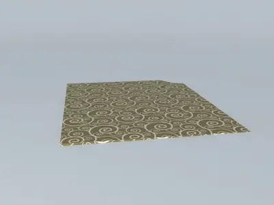 carpet rug Free 3D model