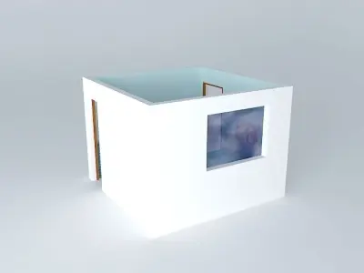 lizzorkut house with door Free 3D model