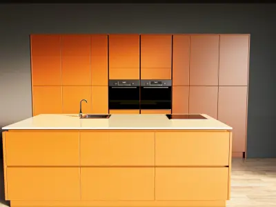 83-Kitchen11 matte 7 3D model