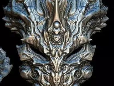 Guyver predator bio mask 3D model