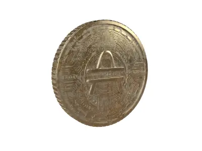 Amp Coin v7 006 3D model