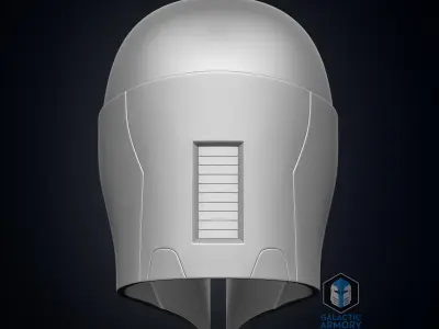 Female Deathwatch Helmet 3D print model