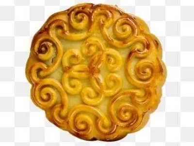 Chinese food sweet special moon cake Low-poly 3D model