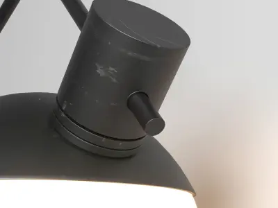 Grupa Baluna collection Black  Light wall light 3D model