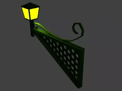 Wall Lamp 1 3D model
