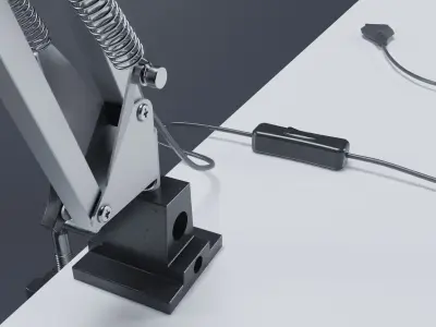 Work Lamp Tertial Free 3D model