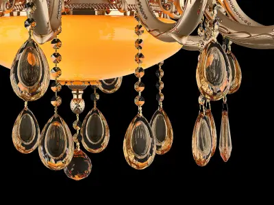 MD 89325-12-6-3 Osgona Chandelier 3D model