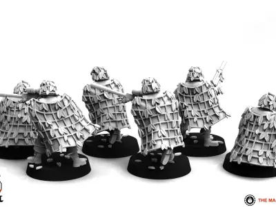 Universal Guard - Skirmisher Builder 3D print model