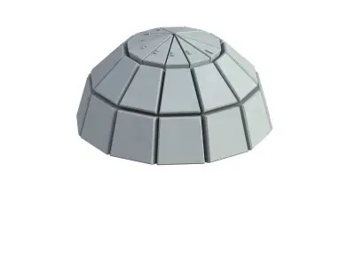 Sci Fi Object No 3745 Low Poly Low-poly 3D model
