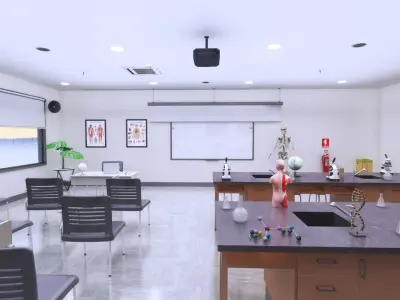  School Biology and Computer Lab Collection 4 in 1 