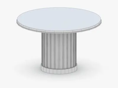 0409 - Coffee Table Low-poly 3D model