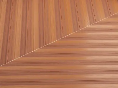 Oak Floor Parquet  Low-poly 3D model