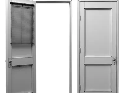 Vintage Door 3D model purchase