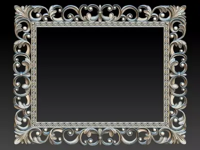 3D MIRROR FRAME 3D model