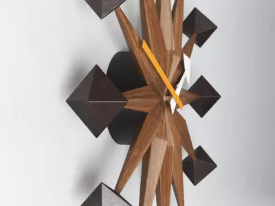Polygon Clock Nelson Free 3D model