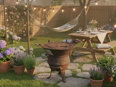 3D Scan  Landmann Redro Grill  Realistic BBQ Model OBJ FBX STL 3D model