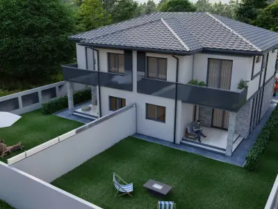 House 20 Exterior Low-poly 3D model