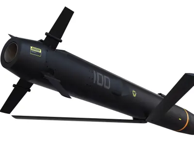 Barracuda M 100 Missile 3D model