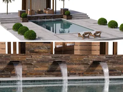 Pool 18 3D model