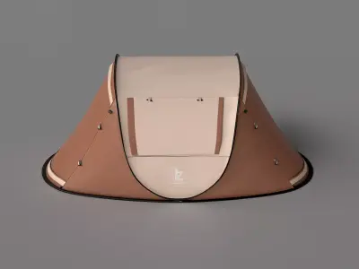 Camping Tent 3D model 3