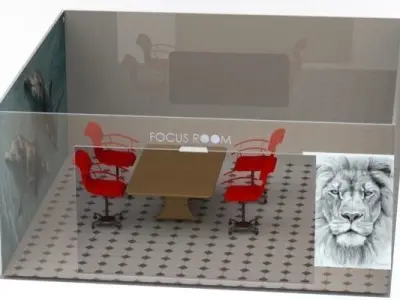 Conference room  3D model