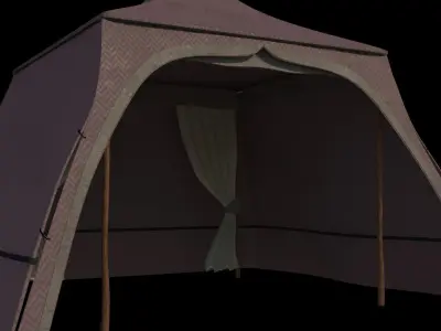 Tent v03 3D model